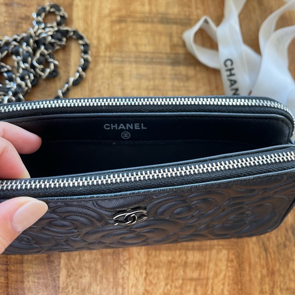 Chanel double zip wallet on chain - Picture 4 of 10